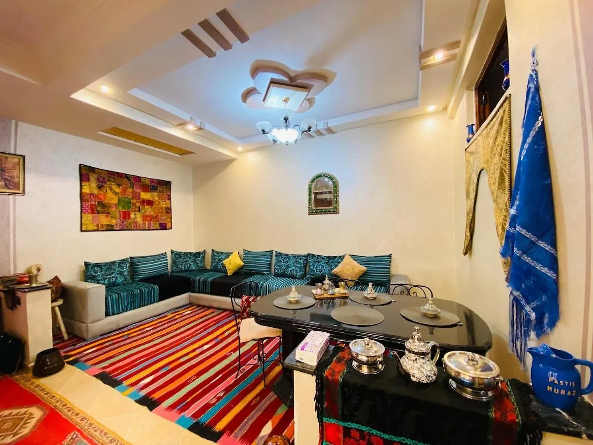 Cozy Moroccan-Style Apartment Marakéš